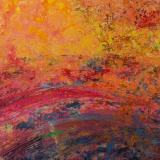 abstraktes Bild Autobahnkirche Siegerland